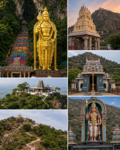 Top Murugan Temples Around Madurai