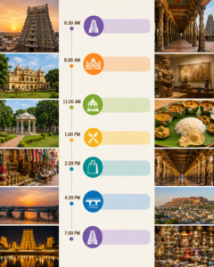 One Day Trip Plan for Madurai Visitors